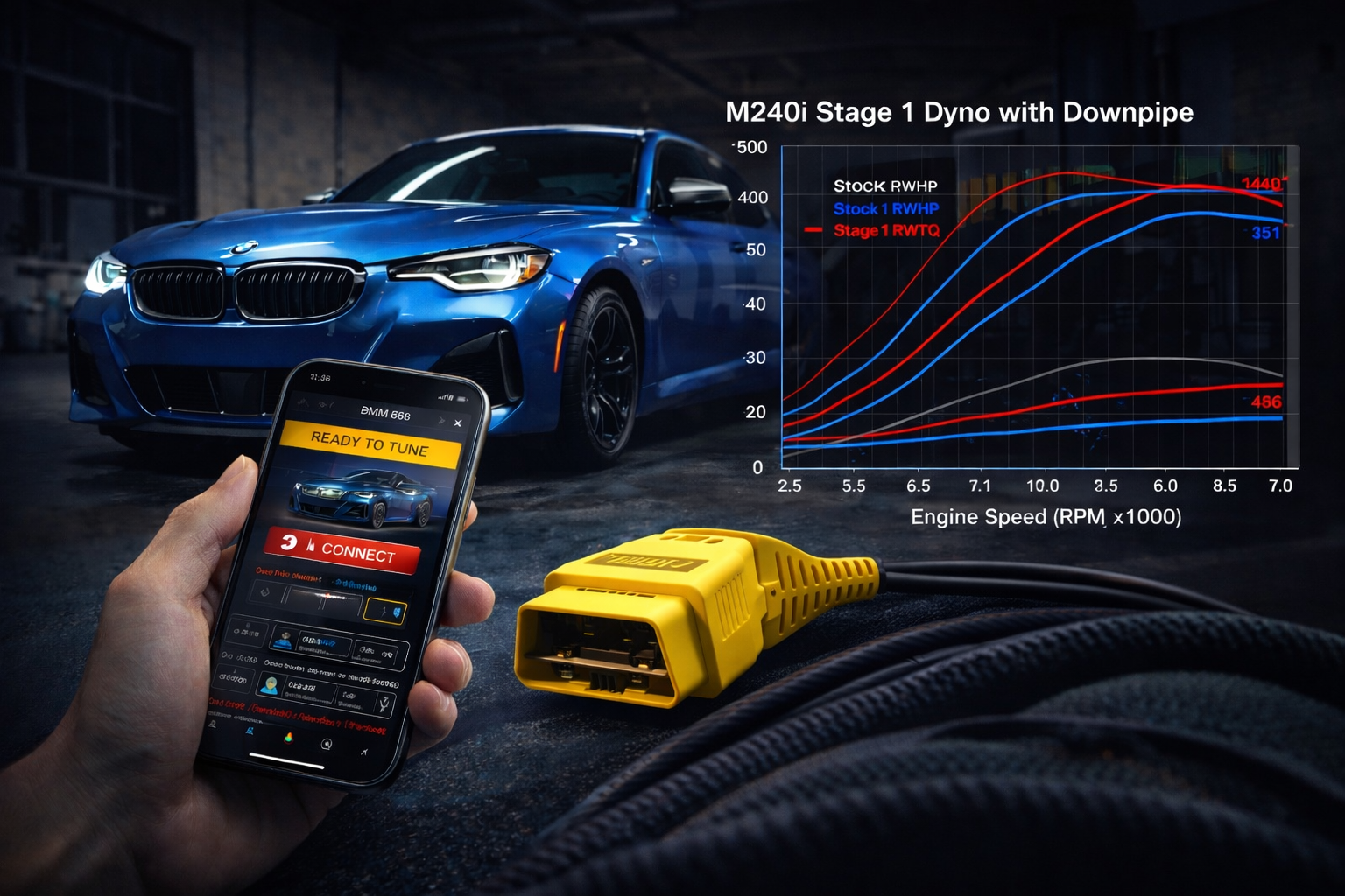 M240i BMW Custom Remote Engine Tuning