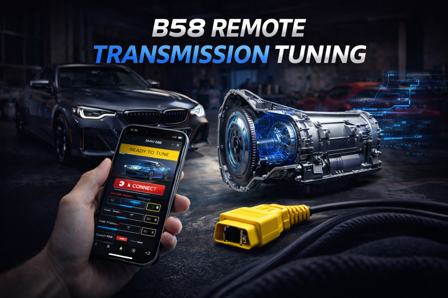 B58 8HP Remote Custom Transmission Tuning